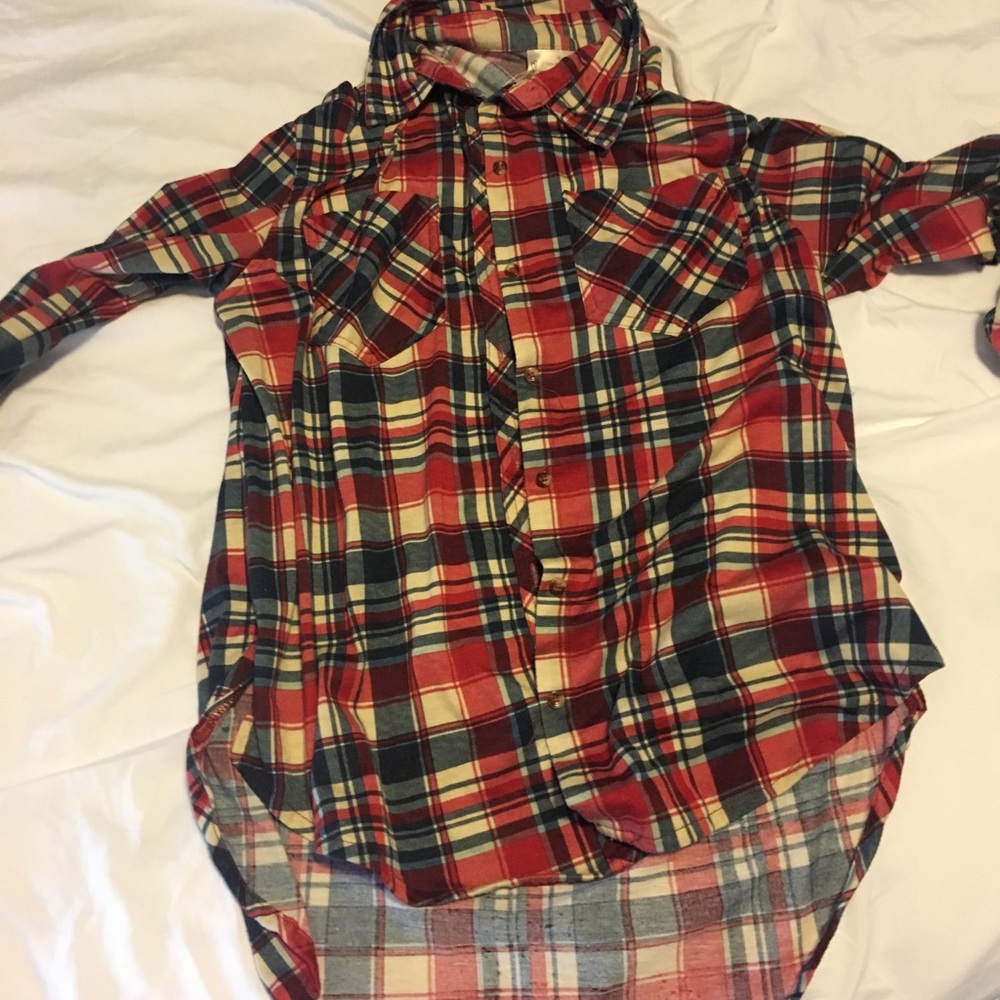 Comfy Flannel Top